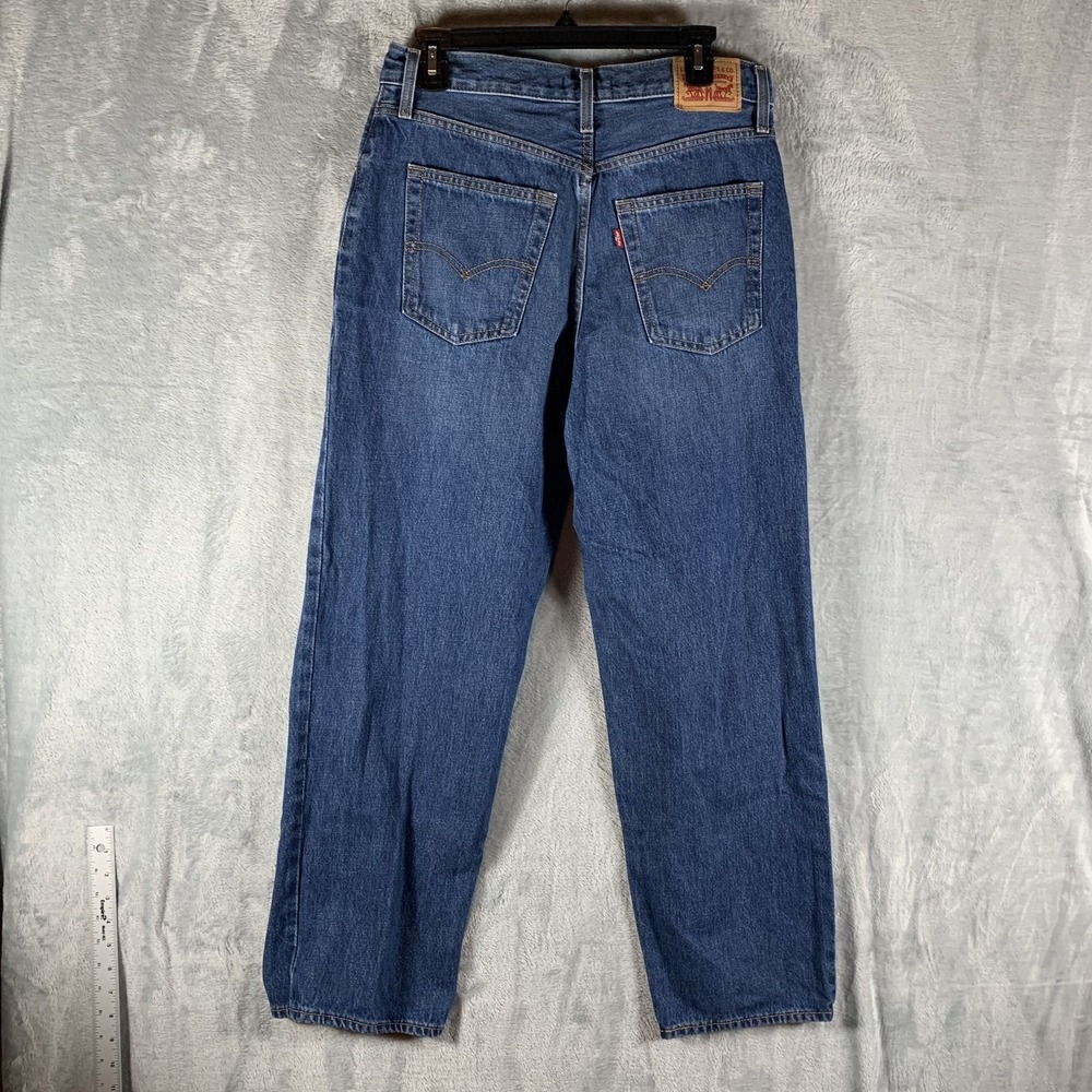 Levi's Women's Jeans '94 Baggy 30 x‎ 31 High Rise Straight Wide Leg Blue